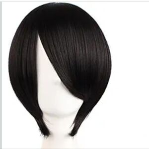 Sleek Black Bob Wig